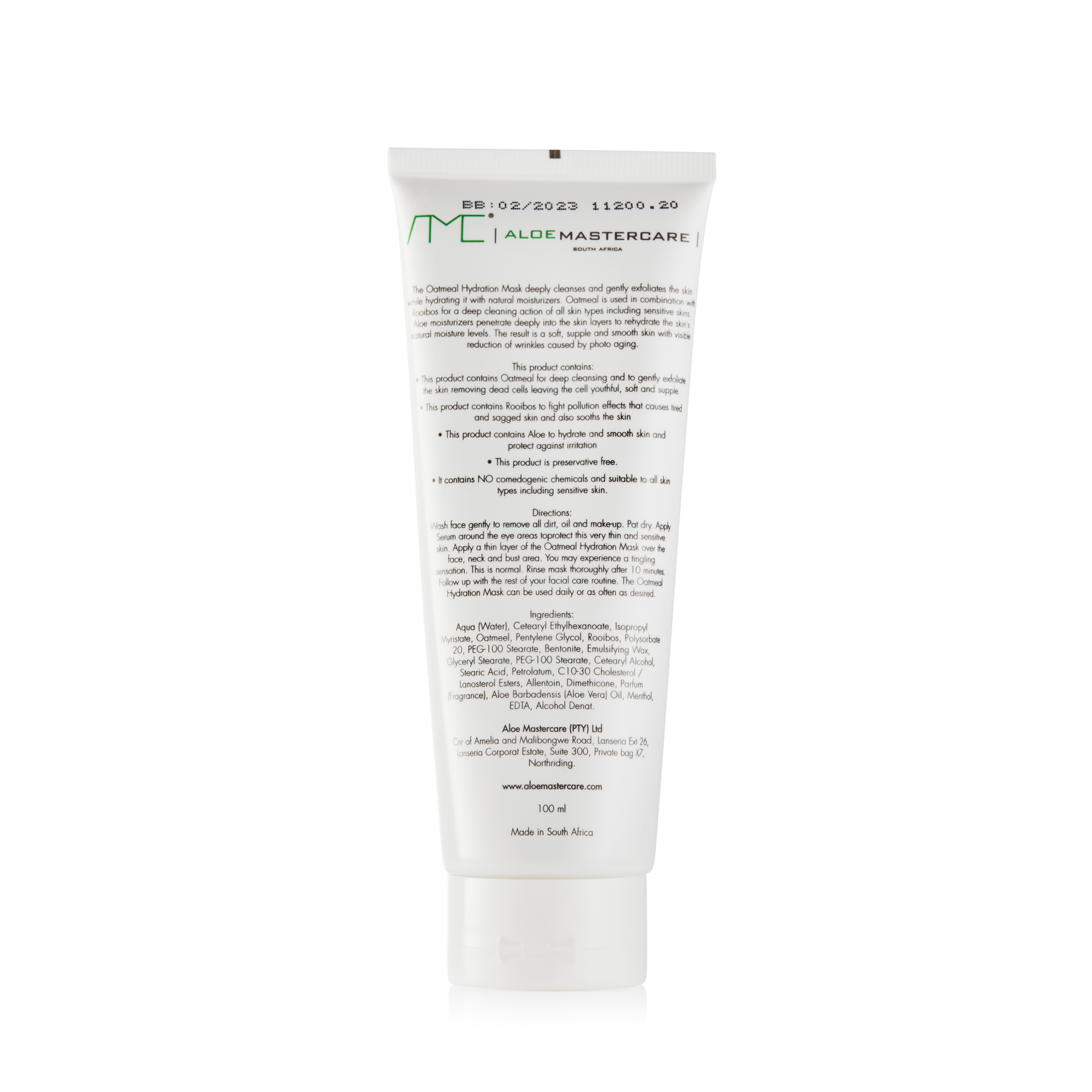 Oatmeal Mask 100ml - Image 2
